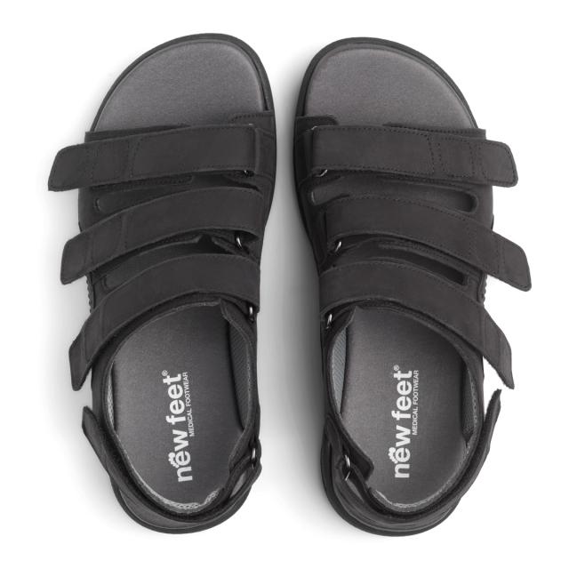 Sporty herresandal med regulerbare remme